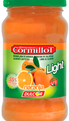 CORMILLOT mermelada light naranja x390gfco.