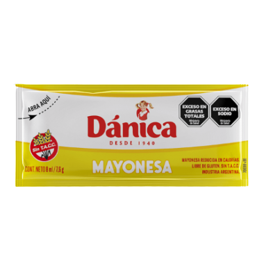 DANICA mayonesa porcion x8g
