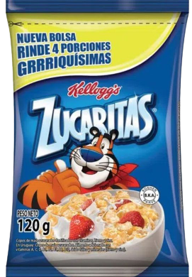 ZUCARITAS copos cereal azucarados x120g