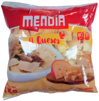 MENDIA ravioles 4 quesos x1Kg