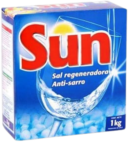 SUN sal regeneradora para lavavajillas x1Kg