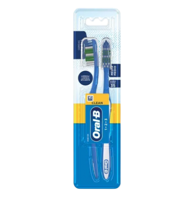 ORALB cepillo dental clean 123 2×1