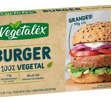 VEGETALEX hamburguesa vegetal x2Un.