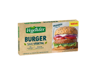 VEGETALEX hamburguesa vegetal x2Un.