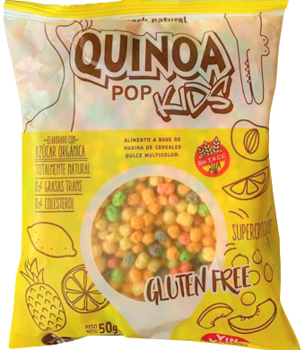 YIN YANG quinoa cereal pop kids x50g