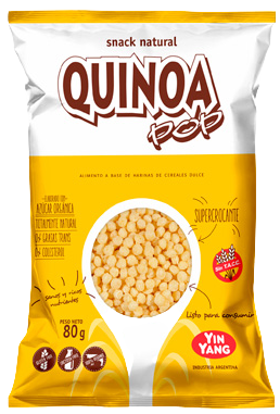 YIN YANG quinoa cereal pop x80g