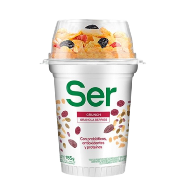 SER yogur cereal/granola x155g
