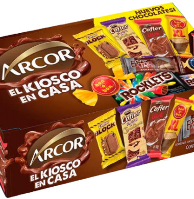ARCOR chocolates surtidos kiosco x246g