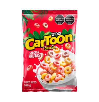 CARTOON cereal frutal x300g