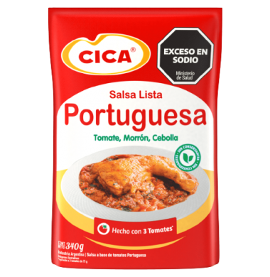 CICA salsa portuguesa x340g