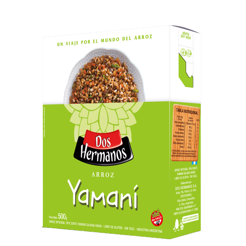 DOS HERMANOS arroz yamani sin tacc x500g