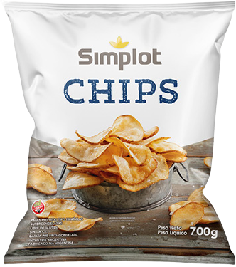 SIMPLOT papas con chips x700g
