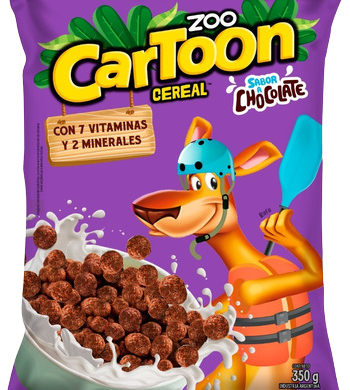 CARTOON cereal chocolate x350g