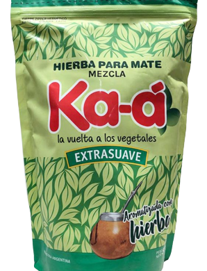 KA-A yerba extra suave etiqueta verde x500g