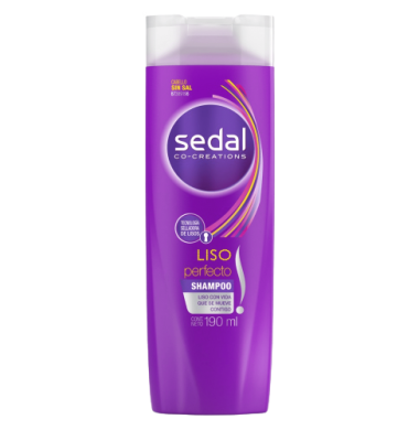 SEDAL shampoo liso perfecto x190cc