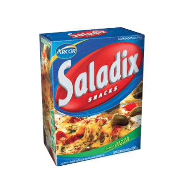 ARCOR galletita saladix pizza x100g