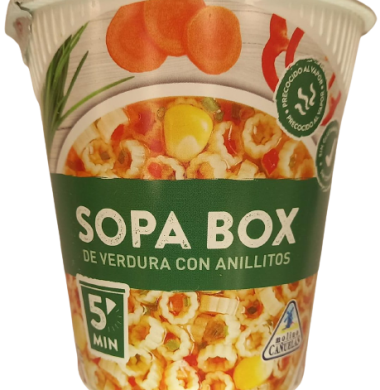 BOX sopa vegetales x45g