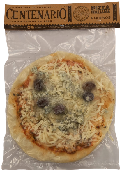 CENTENARIO pizza italiana cuatro quesos