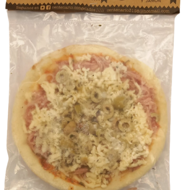 CENTENARIO pizza italiana jamon y muzzarella