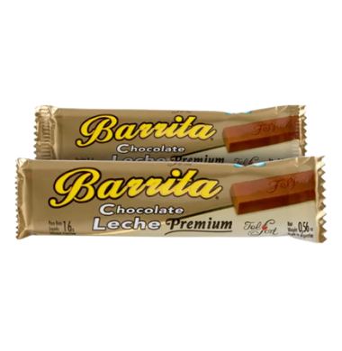 FELFORT chocolate barrita premium x16g
