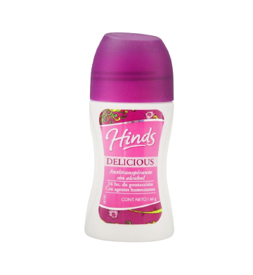 HINDS desodorante rollon rosa delicious x60cc