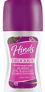 HINDS desodorante rollon rosa delicious x60cc