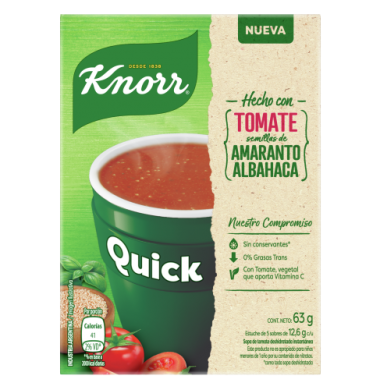 KNORR QUICK sopa tomate