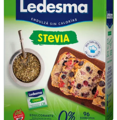 LEDESMA edulcorante stevia x96Un.