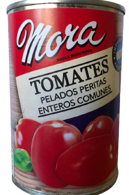 MORA tomate perita lata x400g