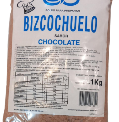 ORLOC bizcochuelo chocolate x1kg