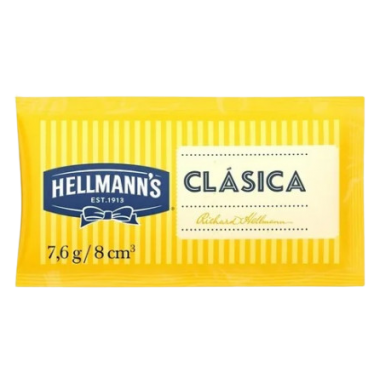 HELLMANNS mayonesa porcion x8g