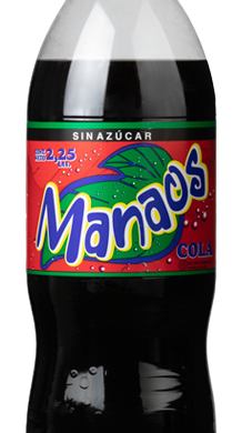 MANAOS gas. cola sin azucarx2,25lt