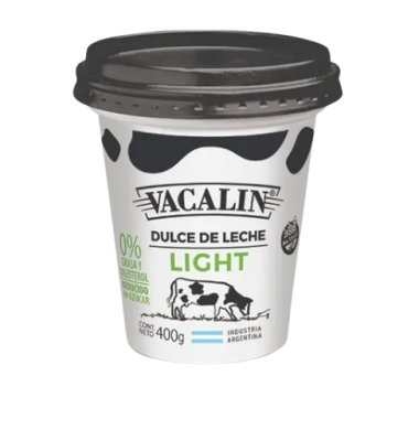 VACALIN dulce de leche light x400g