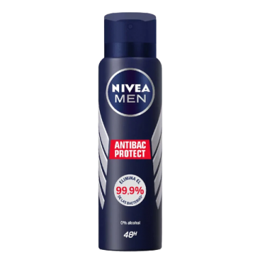 NIVEA MEN desodorante antibacterial x150cc