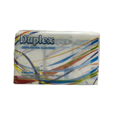 DUPLEX panuelos pack 6 x10Un.