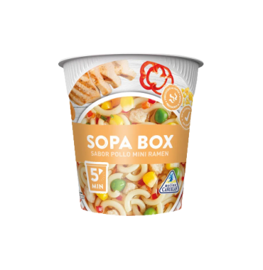 SOPA BOX ramen pollo x45g