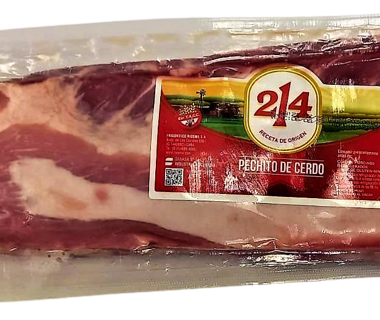214 pecho de cerdo con manta al vacio