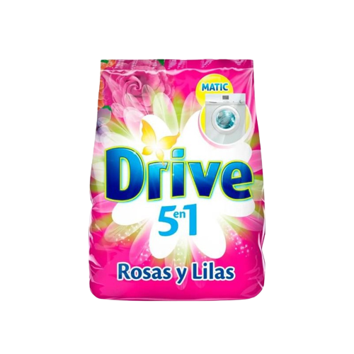 DRIVE jabon polvo regular rosa lila x800g
