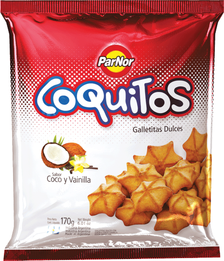 PARNOR galletita coquitos x170g