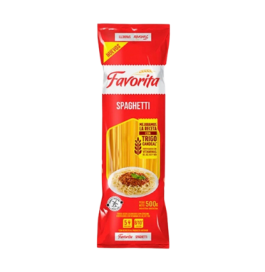 FAVORITA fideos spaghetti x500g