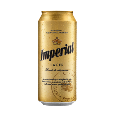 IMPERIAL cerveza lata x473cc
