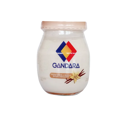 GANDARA yogur frasco vainilla x200g