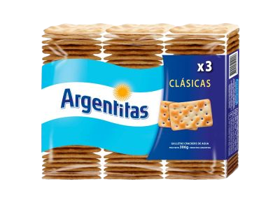 ARGENTITAS galletita crackers x306g