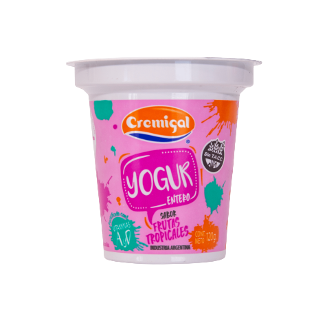CREMIGAL yogur frutas tropicales x120g