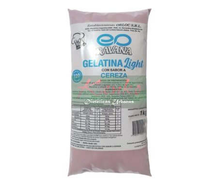 ORLOC gelatina cereza light x1kg