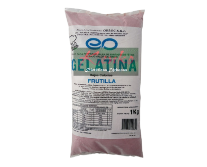 ORLOC gelatina frutilla light x1kg