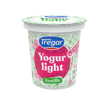 TREGAR yogur light frutilla x125g