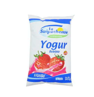 SUIPACHENSE yogur frutilla x900cc