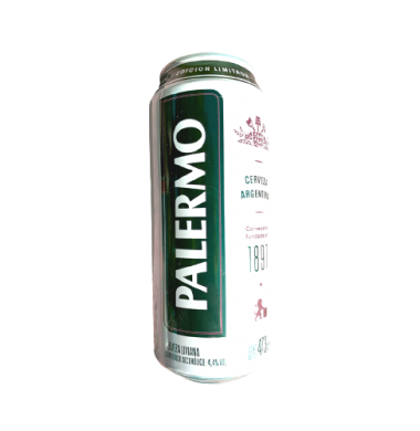 PALERMO cerveza x473cc