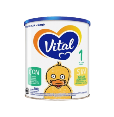 VITAL leche polvo 0 a 6 meses s/tacc x800g
